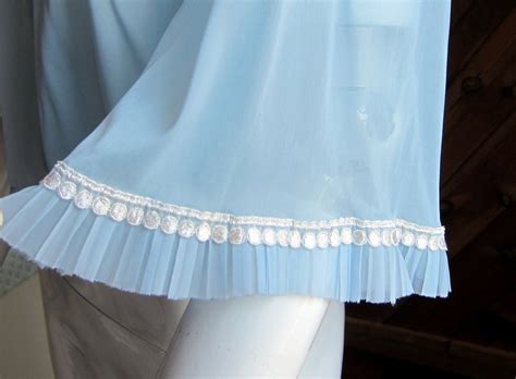 Vintage Bed Jacket Vintage Lingerie Vintage Lingerie S S Blue Bed Jacket Sheer Lingerie