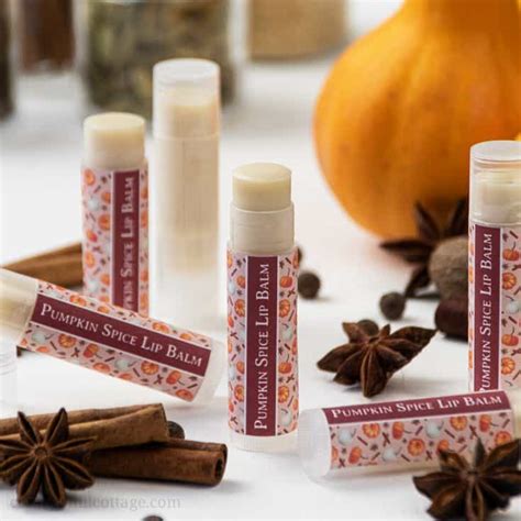 Diy Pumpkin Spice Lip Balm Easy Homemade Lip Balm Recipe