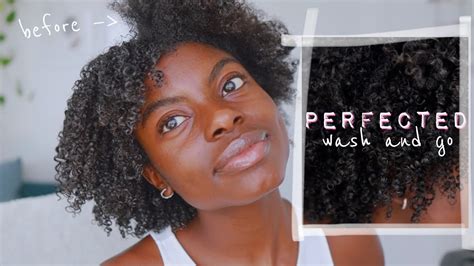 The Perfect Wash And Go For Type 4 Hair Embracing My Coils Youtube