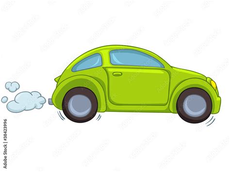 Cartoon Car Stock Vector | Adobe Stock