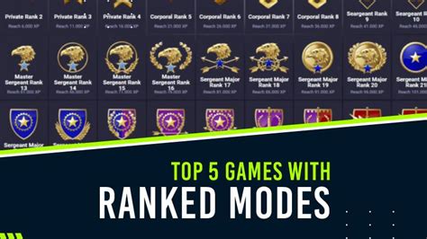 The Top Games With Ranked Modes You Can Play In 2022