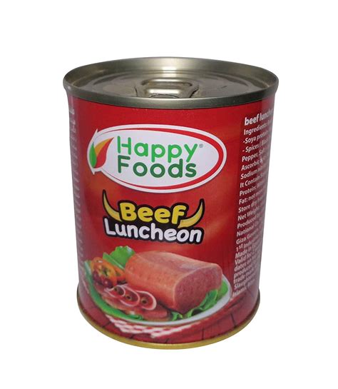 Buy Happy Foods Beef Luncheon Meat Halal Beef Premium The Most