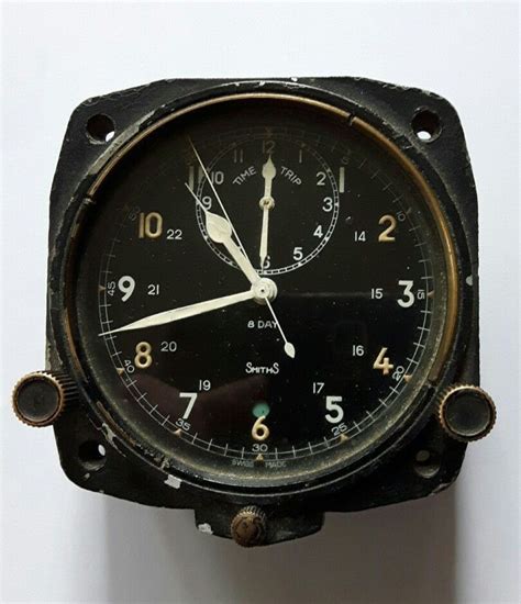 Smiths Jaeger Lecoultre Mk3a 8 Day Chronoflite Cockpit Clock Time Of Trip Raf Ebay Ebay