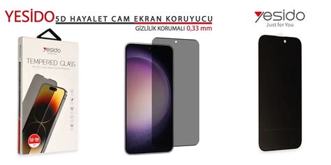 Yesido D Hayalet Cam Ekran Koruyucu