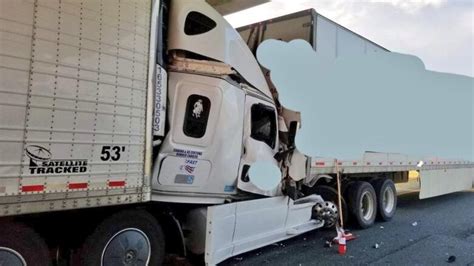 2 In Life Threatening Condition After Tractor Trailer Crash On Hwy 401