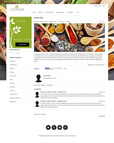 Templates: OS Ecofood