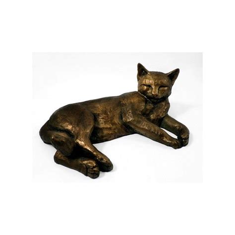 Polly Cat Bronze Sculpture