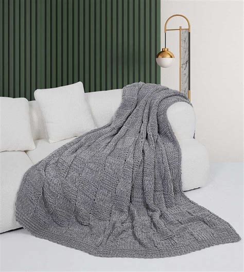 Chenille Throw Blanket