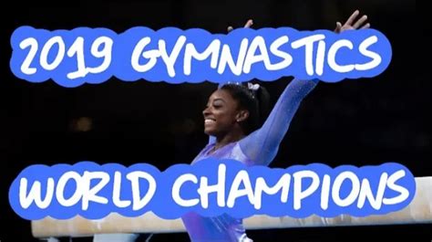 2019 Gymnastics World Champions