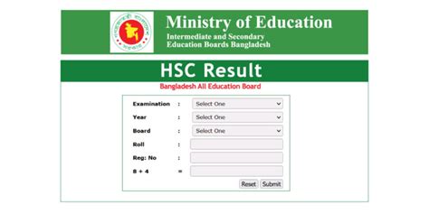 Hsc Result Published Marksheet All Board Bd Latest Update