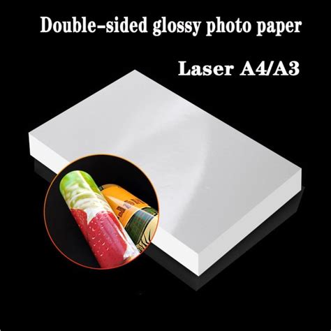 Hot Double Sided Glossy Photo Paper For A4 Laser Printer 128g 157g