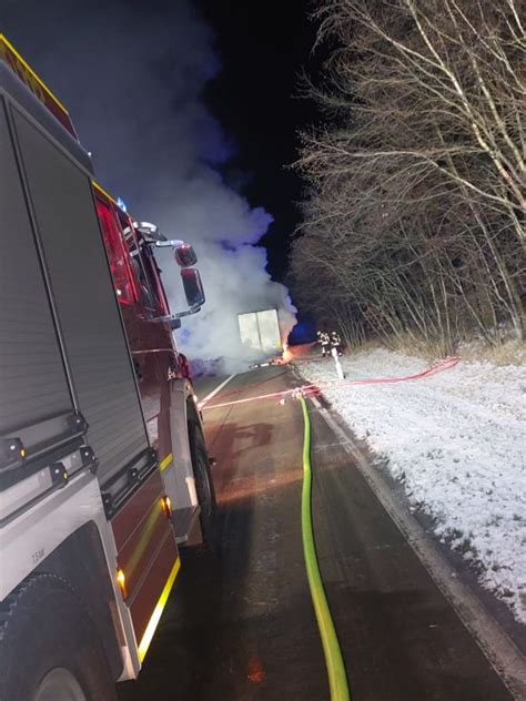 LKW Brand Auf Der A7 Kreisfeuerwehrverband Heidekreis E V