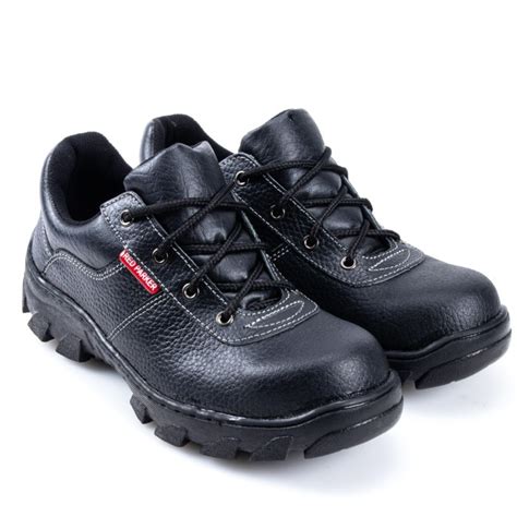 Sepatu Safety Pendek Tali Safety Shoes Red Parker P Toko