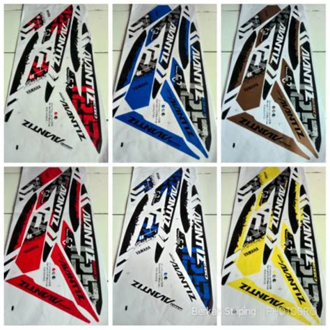 Striping Sticker Variations Thailand Motorcycle Yamaha Mio Soul GT 125