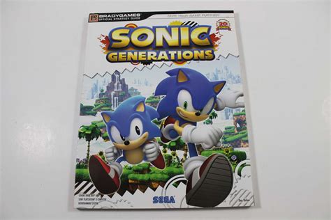 Sonic Generations Official Strategy Guide Brady Games