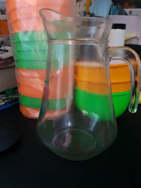 Pitcher Teko Beling Kaca Kitchen Appliances On Carousell