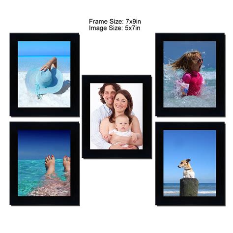 black picture frames set ,black photo frame collage, black picture ...