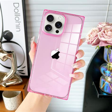 Square Case For Iphone 15 Pro Max Case Square Case Silicone Protective Slim Thin