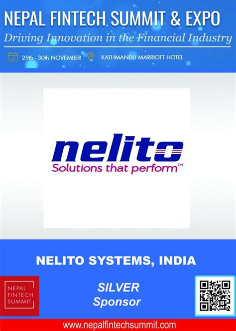 nelito nepal fintech summit expo fins nelito silversponsor