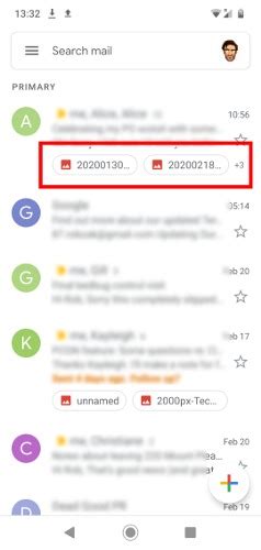 Cómo guardar archivos adjuntos de Gmail en Android