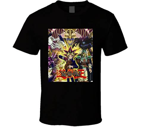 Yu Gi Oh Anime Tv Show Poster Cool Fan T Shirt In T Shirts From Men S