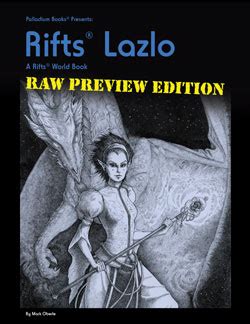 Palladium Books Store Rifts Lazlo Raw Preview