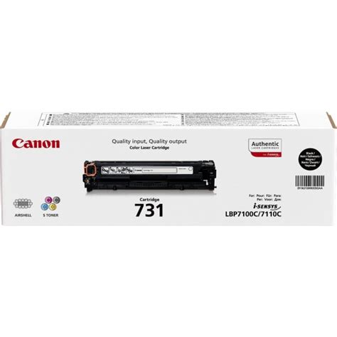 Buy Canon 731 Toner Cartridge - Black Online @ AED198 from Bayzon