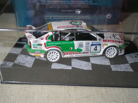 DeAgostini 1 43 ŠKODA OCTAVIA WRC JIŘÍ KOPECKÝ Valašská rallye 2003