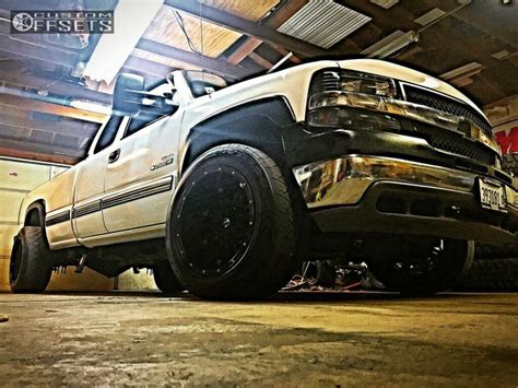 2002 Chevrolet Silverado 2500 Hd Fuel Hostage Rancho Custom Offsets