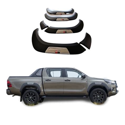 Universal Car Accessories Abs Fender Flares X Fender Flare For Toyota