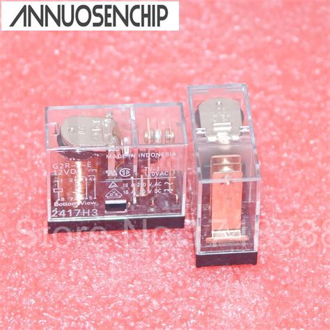 Jual G2R-1-E-12VDC listrik G2R-1-E-DC12V G2R-1-E-12V 16A 8 kaki 12v ...