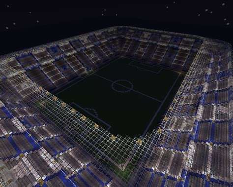 1 FC Wolfstedt Football Stadium Fußball stadion Minecraft Map