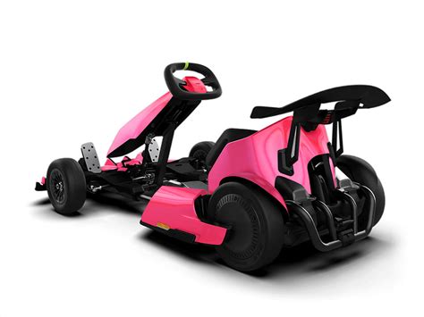 Rwraps™ Matte Chrome Pink Rose Go Kart Wraps Go Cart Wraps