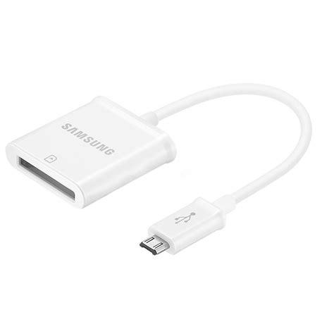 Samsung Micro USB to SD Card Adapter ET-SD10USWEGWW (white) Price — Dice.bg