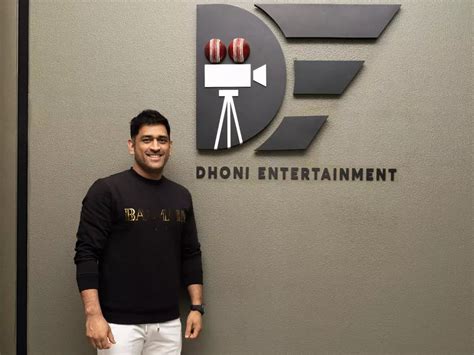 Dhoni Entertainment Forays Into Mainstream Film Production With A Tamil