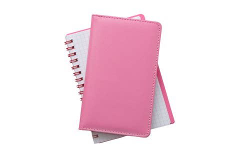 #1350 Pink Notebooks Isolated Graphic by Kzara Visual · Creative Fabrica