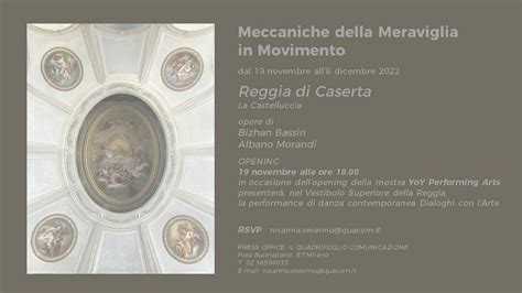 Reggia Di Caserta Meccaniche Della Meraviglia In Movimento Mostra D