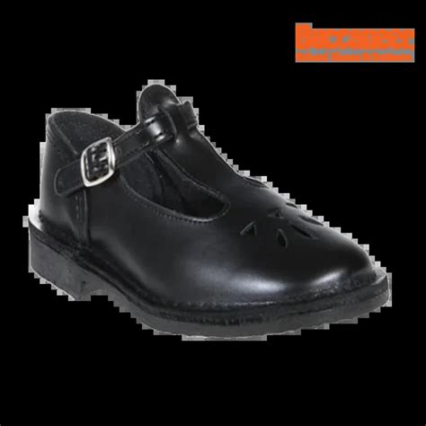 Buccaneer Dolly School Shoes Black Burgers Brothers