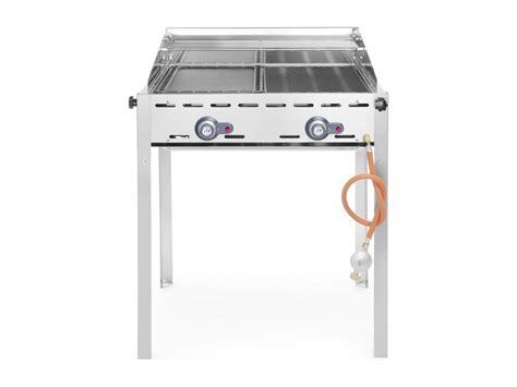 Hendi Green Fire Gasgrill Mit 2 Brennern 2 Grillroste Konkursverka