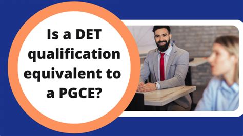 Carlton Training Is A Det Qualification Equivalent To A Pgce