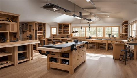 Master Your Space Guide To Ideal Woodworking Shop Layouts