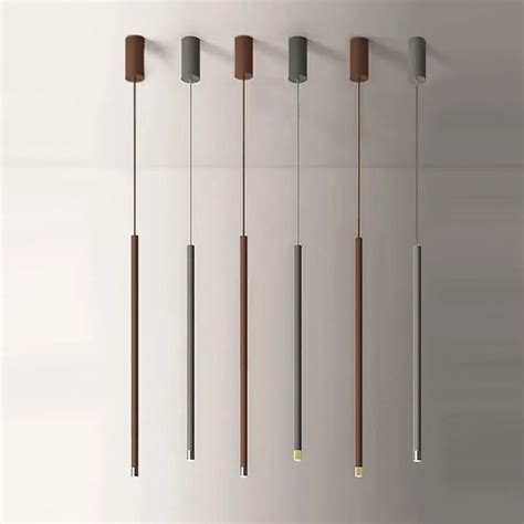 Подвесной светильник Yingxuan, длинная трубка, белая | AliExpress