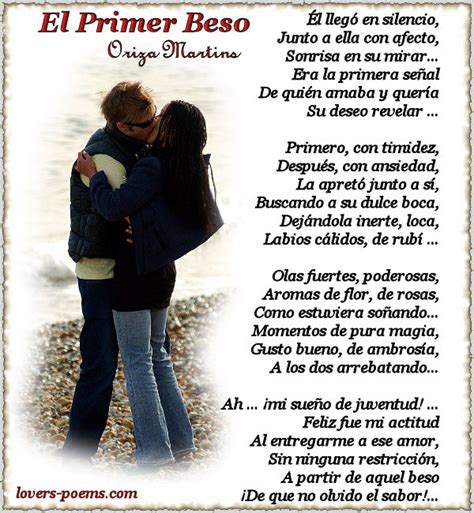 Imágenes Con Poemas De Amor El Primer Beso Es X Y Para Ti