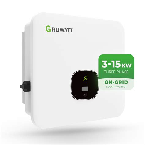 Growatt Split Phase Inverter 8kw On Grid Solar Inverter Single Phase