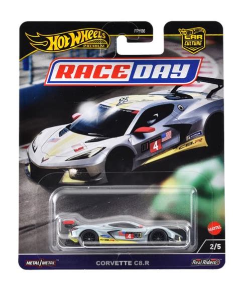 Hot Wheels Car Culture Race Day Corvette C R Waiting List HLJ