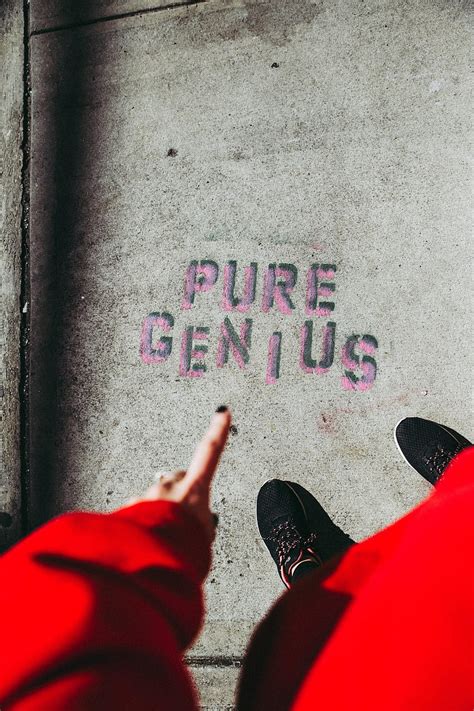 Words Sneakers Inscription Gesture Genius Hd Phone Wallpaper Pxfuel