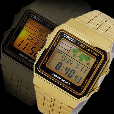 New Casio A500wga 1 World Time Standard Digital Casio Standard Digital