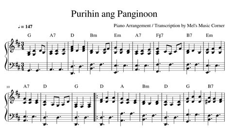 Purihin Ang Panginoon Sheet Music Payhip