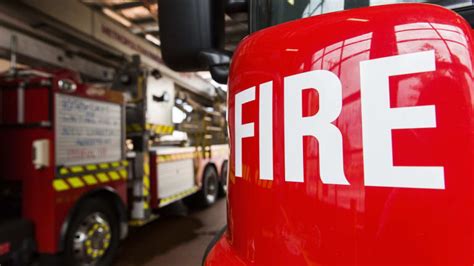 Dozens Of Firefighters Rush To Blaze At Emergency Management Victoria