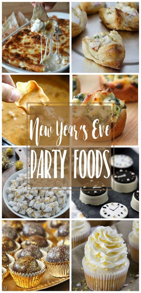 New Years Eve Recipes and Party Foods - The Girl Creative